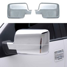 For 2004 2005 2006 2007 2008 Ford F150 F-150 Chrome Full Mirror Covers Pair