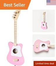 Mini Acoustic Guitar For Kids - Ages 3+ - Easy Learning Process - Nylon Strings