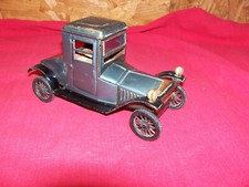 Vintage 1913 Packard Toy Car Friction Motor Sign of Quality Japan Stamped Metal