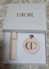 Christian Dior Birthday Gift For VIP Logo Perfume Atomizer  Mirror Set W/Box