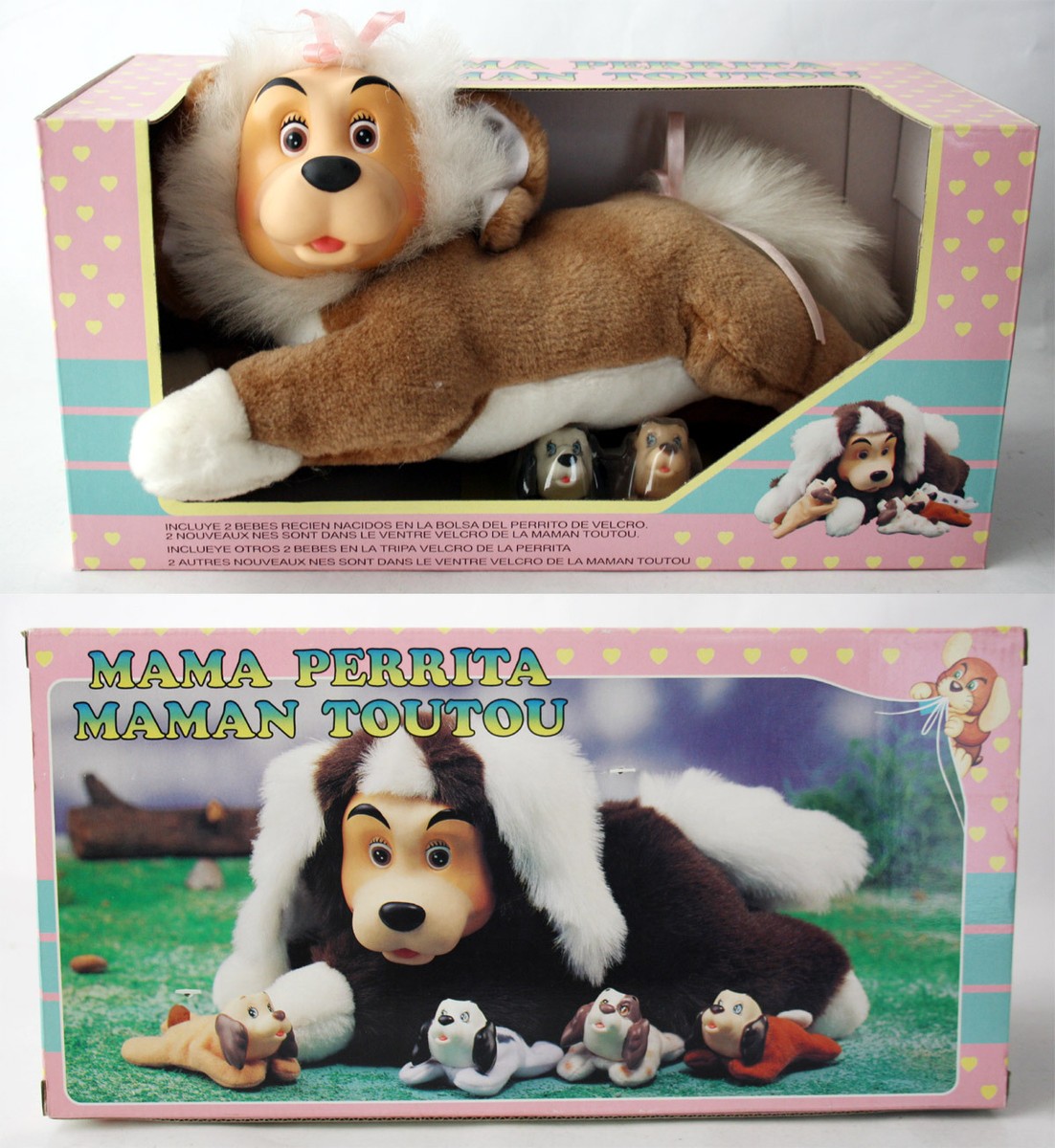 VERY RARE VINTAGE 90'S POUND PUPPIES MAMA PUPPY KOKIDO NEW SEALED