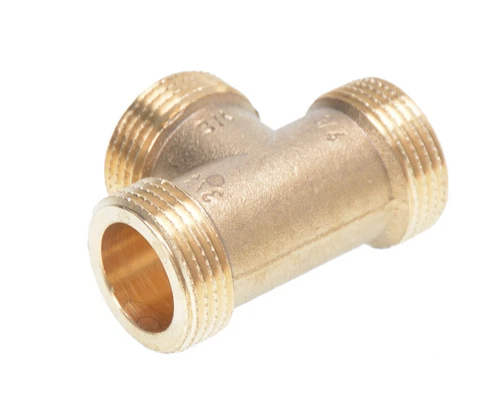 T-Stück AG Messing Gewindefitting Made in EU