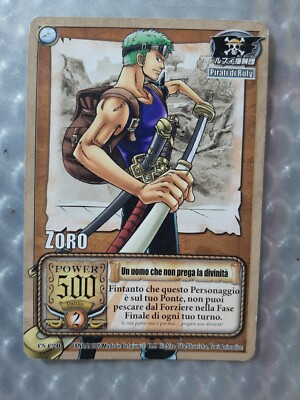  One Piece Card Game - Zoro Ein Mann, der nicht zur Gottheit betet