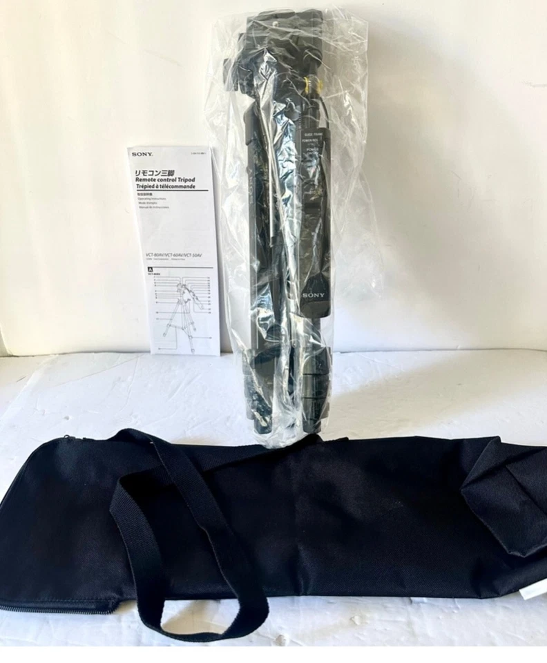 Sony VCT-60AV w/ In Grip Remote Control Tripod - Image 2 of 4