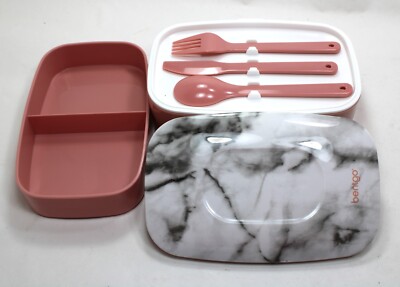 Bentgo Classic Bento Box Stackable Lunch Box Container w/Utensils New