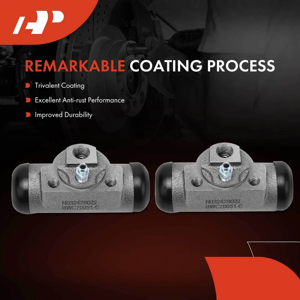 2x Brake Wheel Cylinder Rear Side for Chrysler Town &Country Dodge Grand Caravan - Image 3 of 4