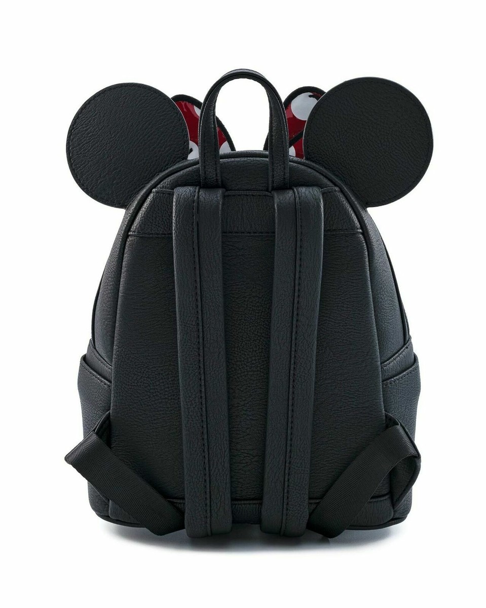 Loungefly Disney Minnie Mouse Bow Faux Leather Womens Double  display picture 3