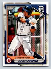 Enrique Jimenez 2024 Bowman Prospects #BP-31 Detroit Tigers