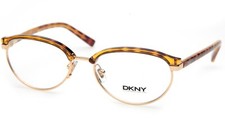 New DONNA KARAN NEW YORK DY 5623 1001 Havana Gold EYEGLASSES 51-17-135mm