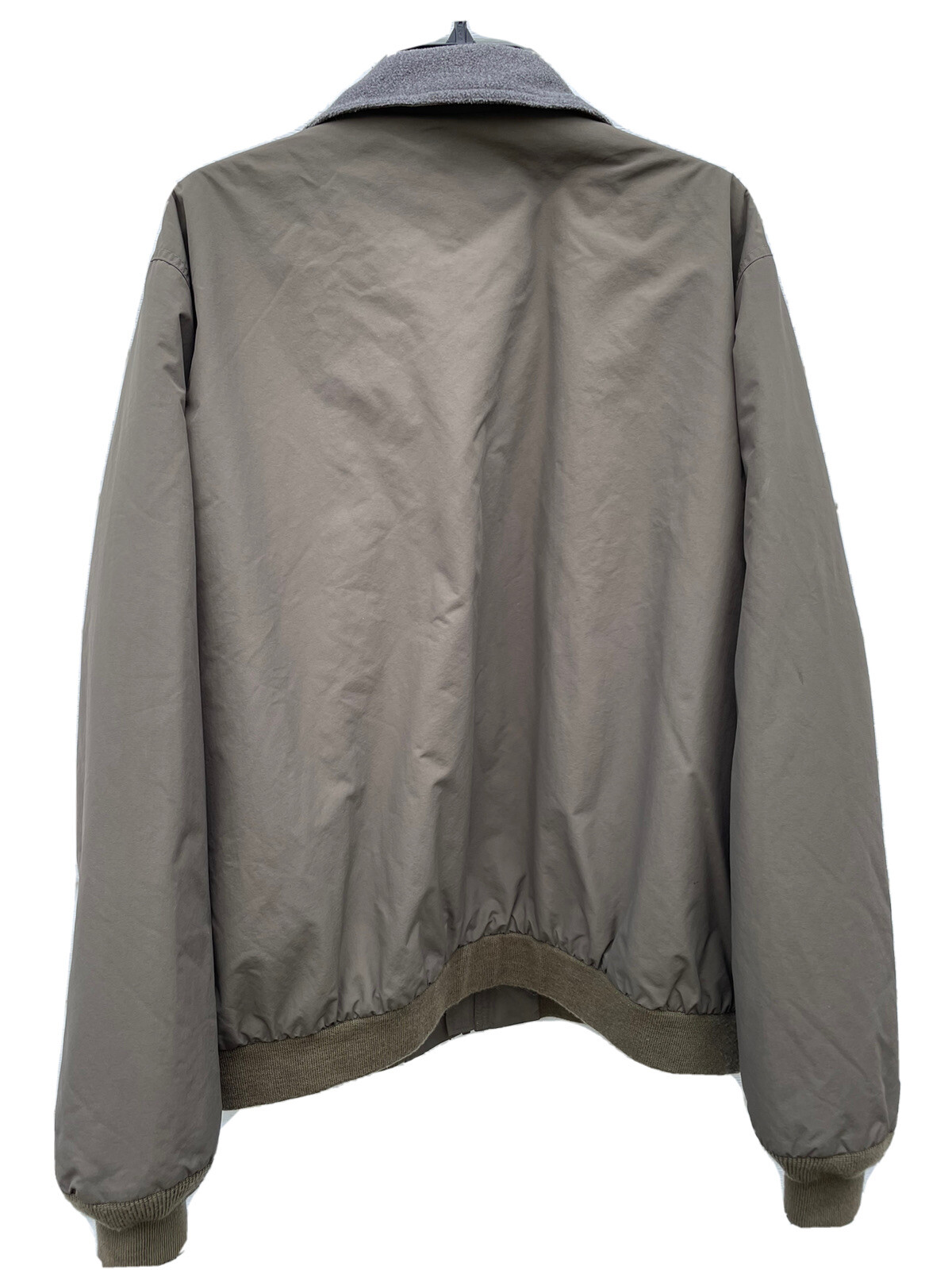 LL Bean Fleece Lined Jacket Gray Size XL 205107 eBay