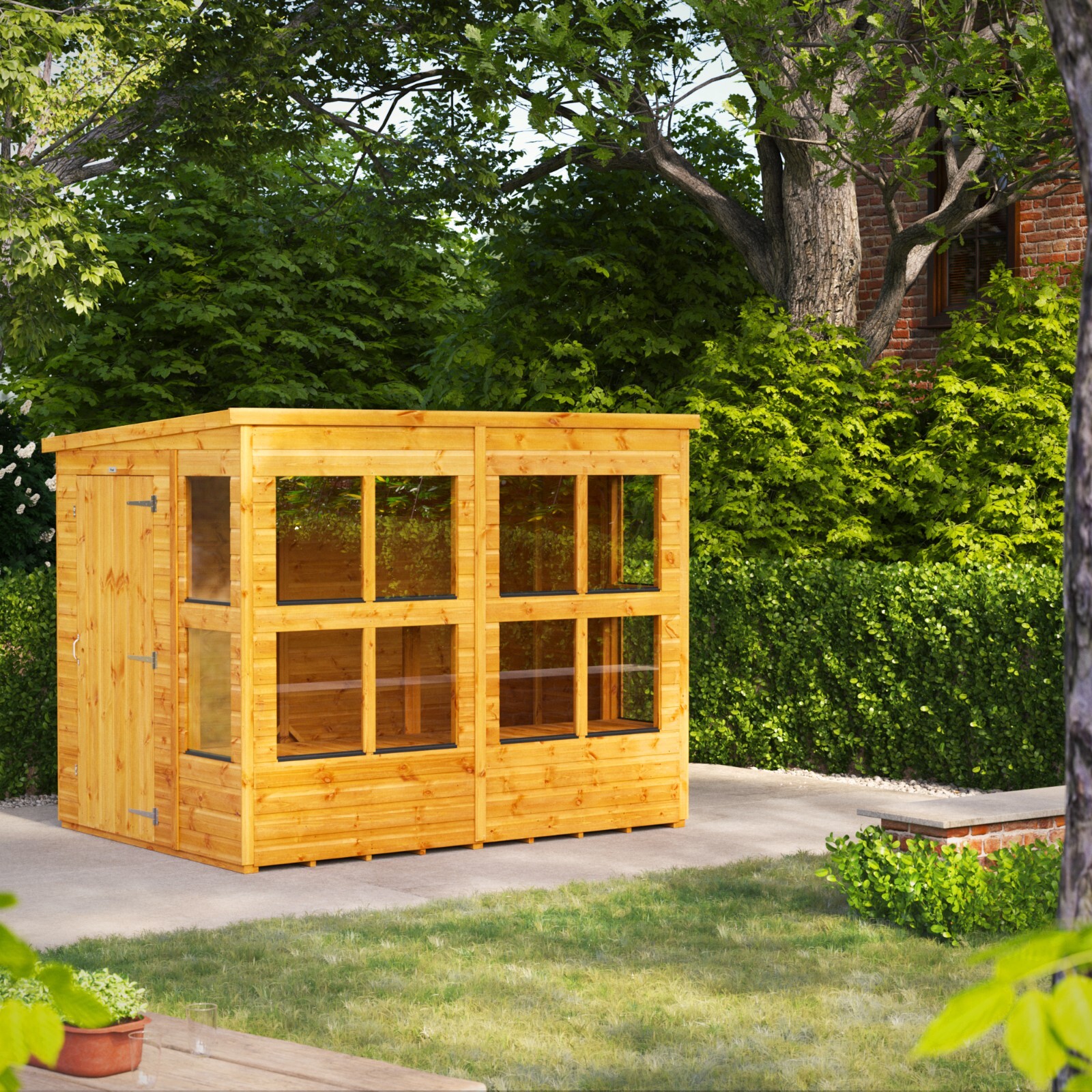 Potting Shed | Power Pent Potting Sheds | Wooden Greenhouse | Sizes 6x6 to 20x6 