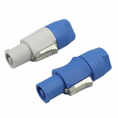 USA 10Pcs NAC3FCA+NAC3MPA-1 PowerCON 20A AC Chassis Plug Panel - Foto 7