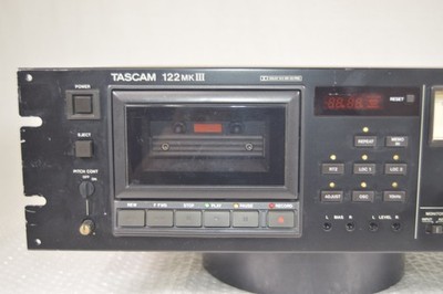 Tascam 122 MKIII MK3 Professional 3-Head Cassette Deck Tested