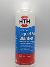 HTH Pool Care Liquid Solar Blanket 28 oz Reduces Heat & Water Loss NEW Sealed