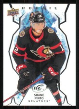 2021-22 Upper Deck Ice #142 Shane Pinto RC