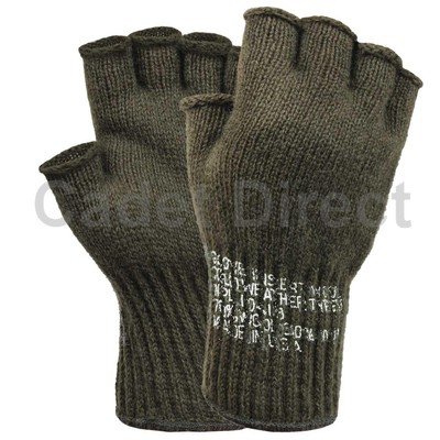 Rothco G.I. Fingerlose Handschuhe, oliv