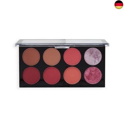 Revolution Beauty London, Ultra, Blush Palette, Sugar & Spice, 8