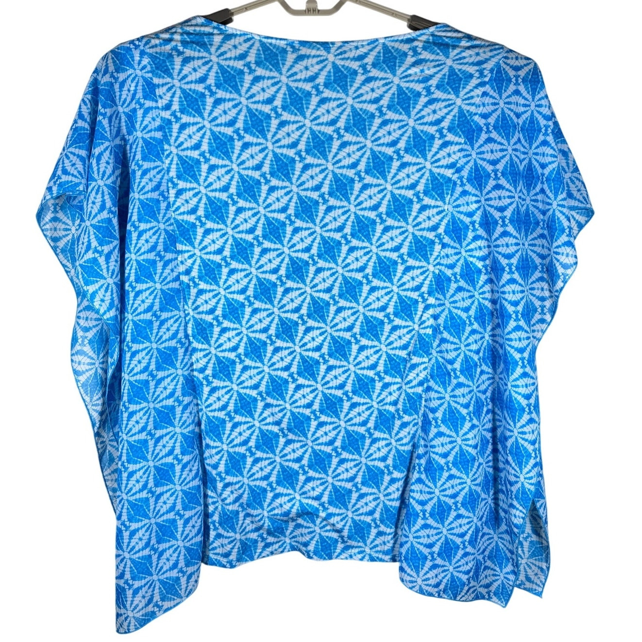 Ruby Rd. Geometric Tie Dye Print Stretch Tunic To… - image 3