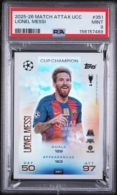 2025-26 Topps Match Attax Uefa Club Competitions - Cup Champion
