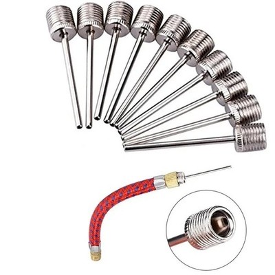 5/10/20PCS Sport Inflating Needle Pin Nozzle Football Basketball Soccer Air Pump