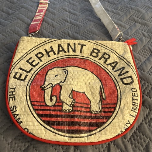 Elephant Brand Recycled Crossbody Malia Designs made in Cambodia
