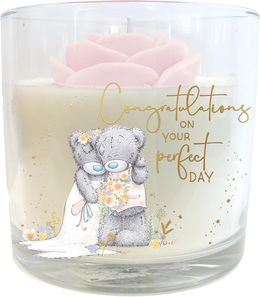 Carte Blanche Greetings Ltd Npp Light/Pink/Cream Tatty Teddy Congratulations Candle - Image 2