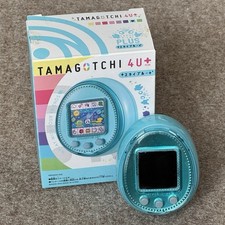 Bandai 2015 Tamagotchi 4U Plus Sky Blue Virtual Pet In Box Japan  US SELLER