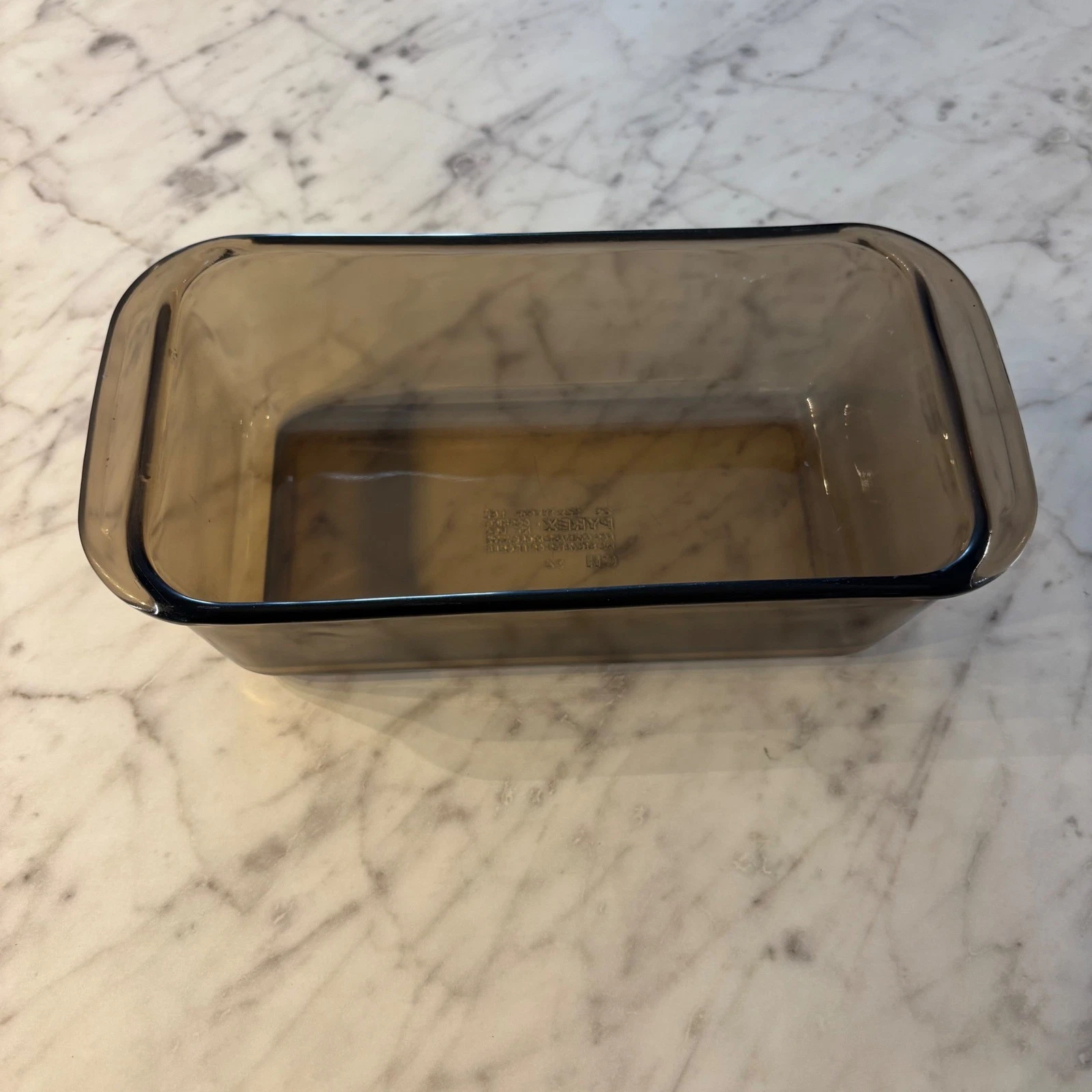 Vintage Pyrex Fireside Smoke Brown Glass Loaf Pan 213 1.5 Qt Baking Dish USA
Opens in a new window o