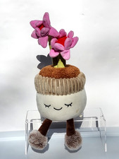 Greenhouse Russ Large Potted Plant Plush Piliea Flower Smile Face So Cute