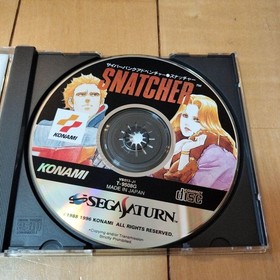 USED Snatcher obi Sega Saturn Japan