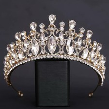 Swarovski Zirconia Crystal Bridal Wedding Tiara Crown