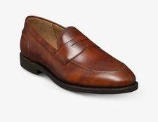 Allen Edmonds "RANDOLPH" Men's Slip-On Penny Loafers 11 D Brown USA 