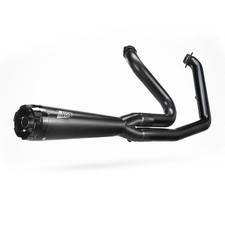 ZARD Full Exhaust Harley-Davidson Street Bob 2025 Black Steel Racing