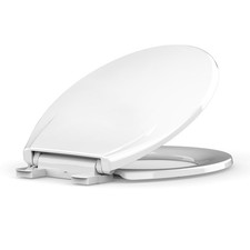 Toilet Seat Round,Toilet Seat with Quick-Release And Quick-Attach, Plastic To...