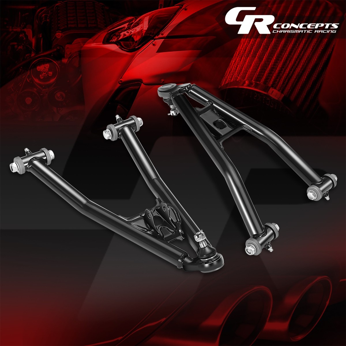 Front Lower Tubular Control A-Arms For 2006-2023 Yamaha Raptor 700