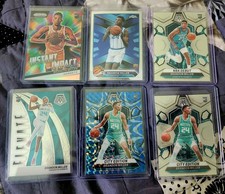 6 Card Brandon Miller RC Lot Topps Mosaic Prizm