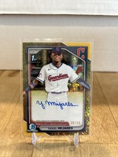2024 Bowman Gold Diamond Refractor Yaikel Mijares Auto 1st Bowman