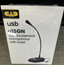 OPEN BOX - CAD Audio u15GN USB Gooseneck microphone with base