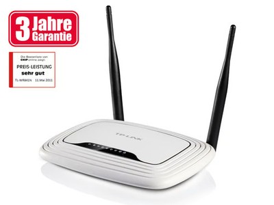 TP-LINK Wireless LAN Router TL-WR841N, 300 Mbps