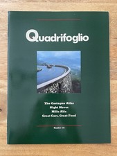 Vintage 1989 ALFA ROMEO il QUADRIFOGLIO MAGAZINE No. 16