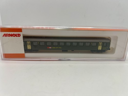 Arnold 3325 Spur N SBB CFF FFS 2. Klasse Reisezugwagen grün verpackt #28 | Condition: New