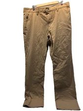 Weatherproof Vintage Pants Mens 38x34 Beige Regular Fit Waterproof Hiking Casual