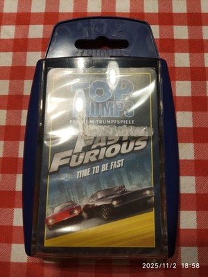 Kartenspiel Top Trumps, Fast & Furious 