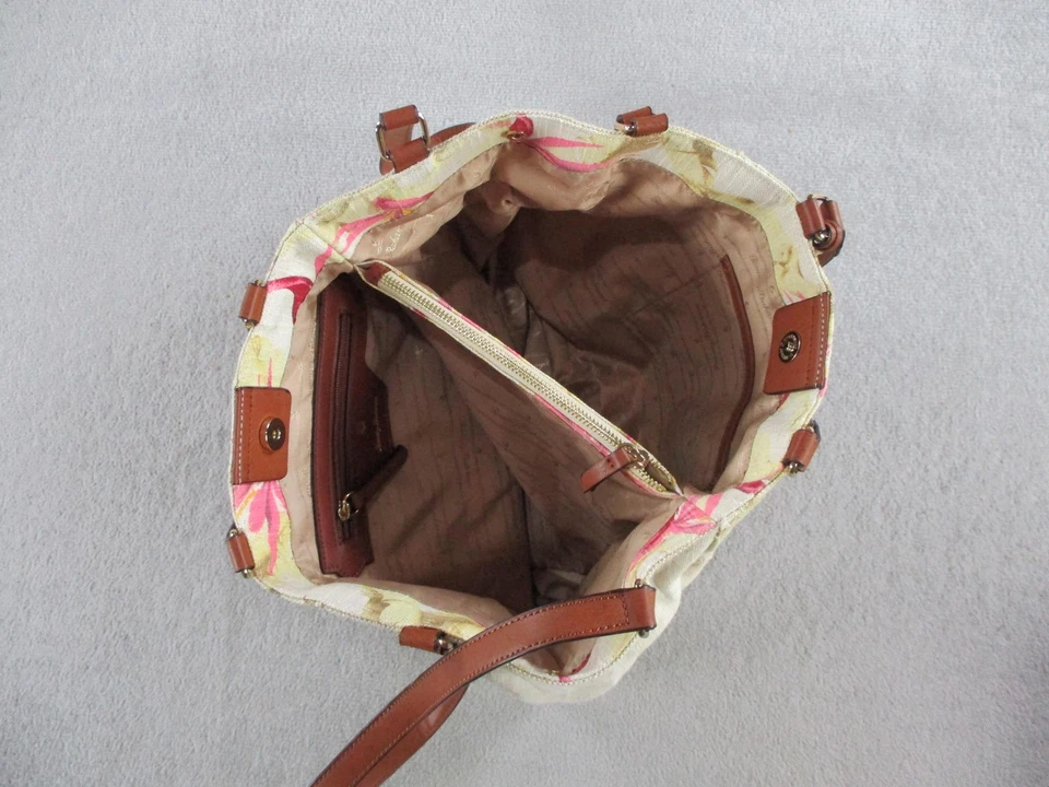 Bolsa tote feminina Tommy Bahama Birds of Paradise Reef lona conversível TB1112 - Imagem 3 de 4
