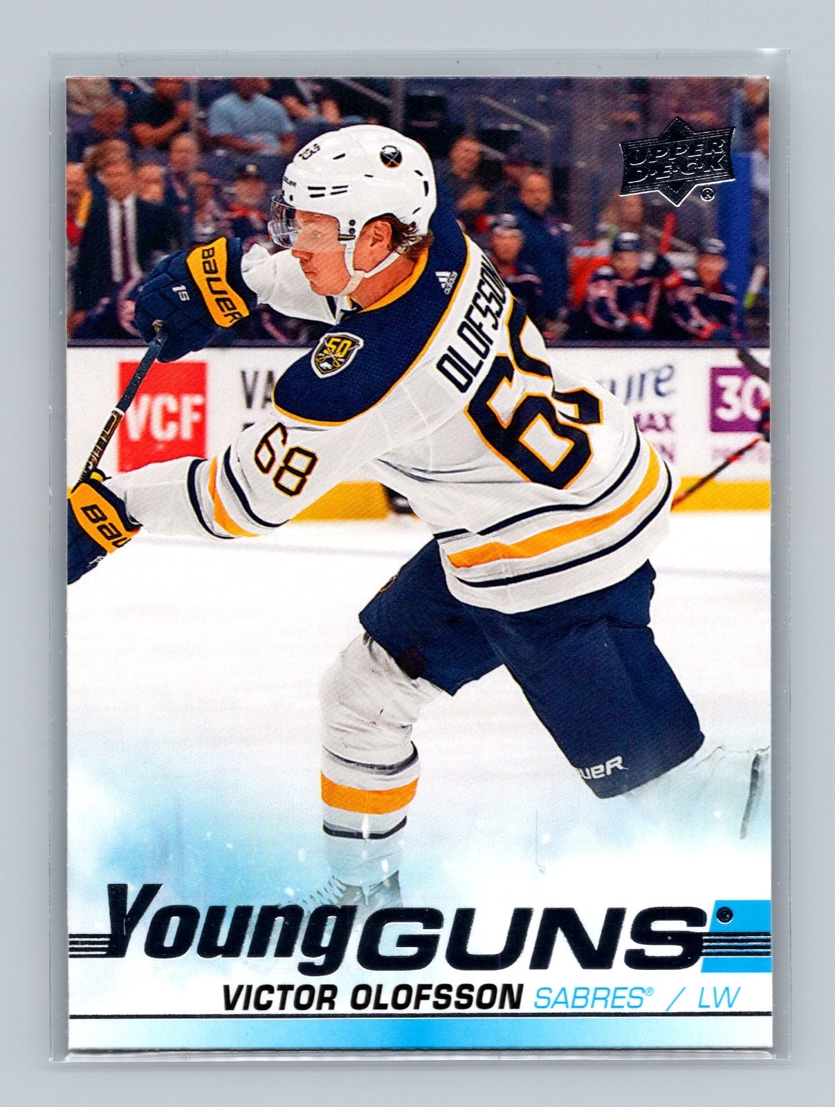 2019-20 Upper Deck - Victor Olofsson #207 Young Guns Rookie RC