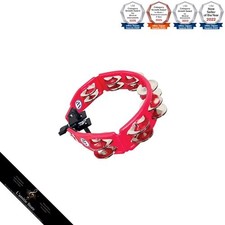 LP Cyclops Mountable Tambourine Red LP161Japan Brand New