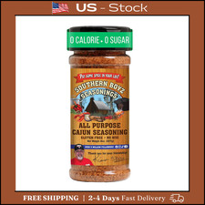 Southern Boyz All Purpose Cajun Creole Seasoning, 8 Ounce Shaker No MSG, Gluten