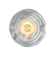 Moderne Rauchige Deckenleuchte, GebüRstetes Messing, 1X6W Led, 480Lm, IP20, 3...