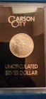 1882 Carson City Uncirculated Morgan Silver Dollar with Box & Certificate