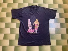 Vintage 1990 WCW Lex Luger Wrestling T-Shirt Fits Large Made in USA